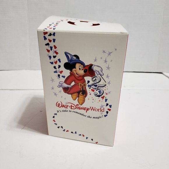 Walt Disney World Lot of 5 Collectible Gift Boxes 25th Anniversary Logo Mickey - Picture 7 of 8